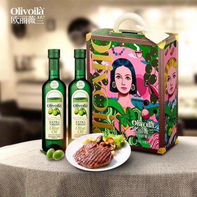 欧丽薇兰特级初榨橄榄油750ML*2简装礼盒升级版（插画）图5