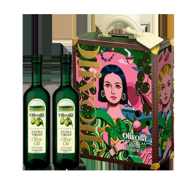 欧丽薇兰特级初榨橄榄油750ML*2简装礼盒升级版（插画）图4
