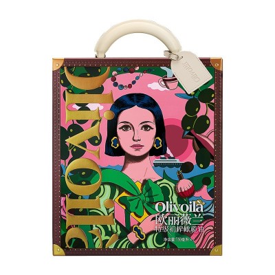 欧丽薇兰特级初榨橄榄油750ML*2简装礼盒升级版（插画）图2
