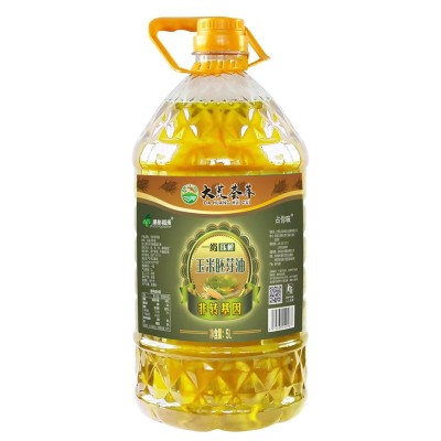大荒荟萃 玉米油5升一级压榨玉米胚芽油非转基因食用油大桶批发图4