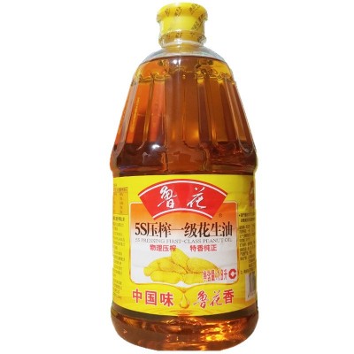 【一件代发】 鲁花花生油5S压榨一级花生油1.8L炒菜家庭食用油图4