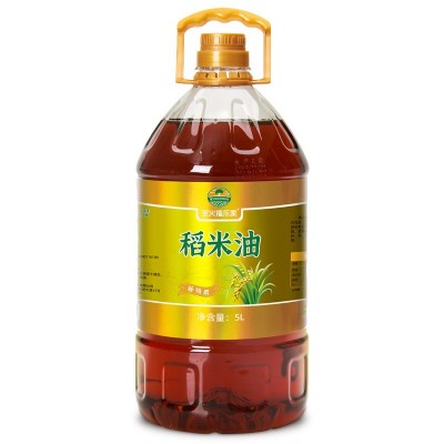 福乐家桶装稻米油5L家用食用油含谷维素纯植物油礼品团购非调和油图5