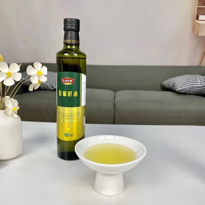 亚麻籽油500ml礼盒装植物油 厨房常备炒菜烹饪食用油送礼厂家批发图2