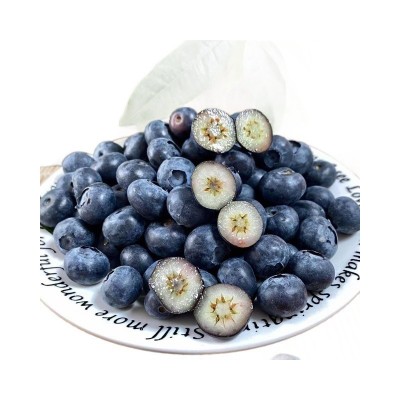 【顺丰空运】云南头茬L25花香蓝莓 脆甜多汁6盒新鲜水果一件代发 1箱图5
