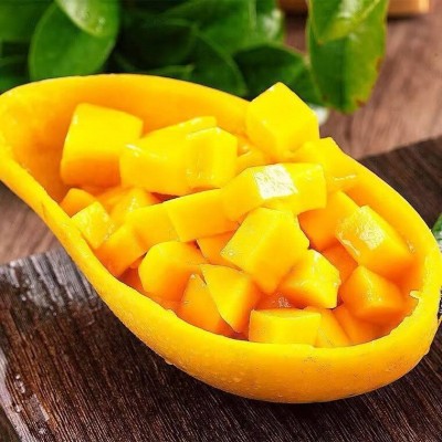 海南金煌芒新鲜水仙芒果斤装整箱薄皮当季孕妇水果果园直发包邮 1斤图3