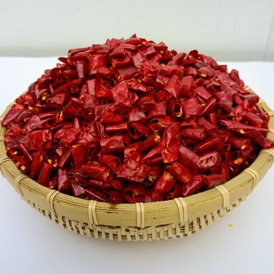 厂家大量现货正宗河南新一代辣椒微辣特香提香提香干辣椒段 2份图3