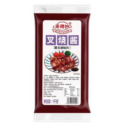 来得妙叉烧酱1kg 商用广式腌制酱料蜜汁叉烧排骨调味料整箱批发 1袋图5