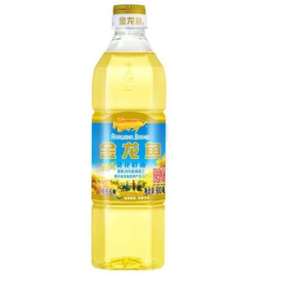 金龙鱼阳光葵花籽油 小瓶食用油葵花油植物油压榨900ml 批发图2