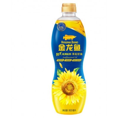 金龙鱼阳光葵花籽油 小瓶食用油葵花油植物油压榨900ml 批发图5
