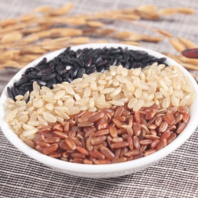三色糙米5斤装真空包装代替主食饱腹杂粮米三色批发粗粮图2