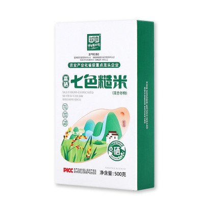 七色糙米厂家批发五谷杂粮米健身粗粮主食糙米饭新米富硒七色糙米图5