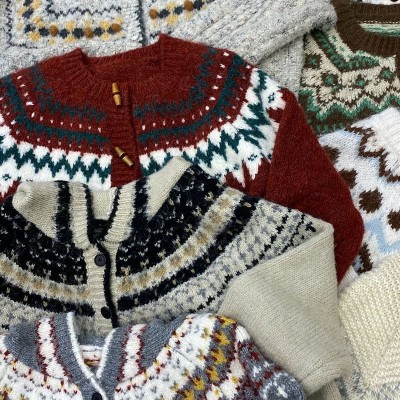 深圳南油秋冬装新款加绒加厚羊绒毛衣韩版针织衫品牌女装批发货源图5