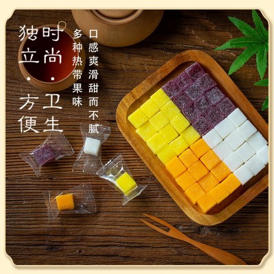 春城印象鲜花水晶糕热带水果糕云南特产组合伴手礼零食糕点礼盒装 2盒图2