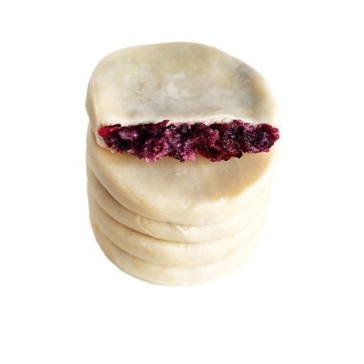 糕点半成品商用玫瑰鲜花饼云南速冻鲜花饼烘焙面包店冻饼批发 2件图4