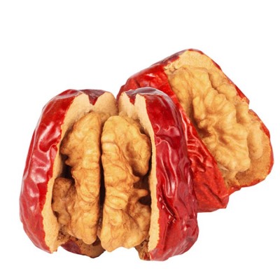 新疆特产枣夹核桃500g/袋 核桃仁1片肉厚香甜 一件代发 2包图5
