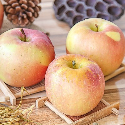 2025陕西早熟红富士苹果3/5/9斤水果新鲜当季脆甜冰糖心苹果整箱图5