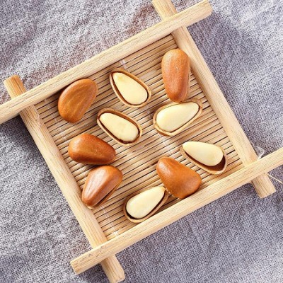 东北原味大个开口特级松子250g袋 坚果炒货休闲零食 散装批发 2袋图4