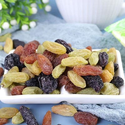 多彩葡萄干500g葡萄干果果脯新疆葡萄干独立便携装葡萄干 5袋