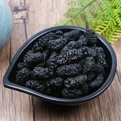 【代发】包邮批发果干 桑葚干袋装散装500g 泡水果茶熬粥黑桑葚干 1袋图3