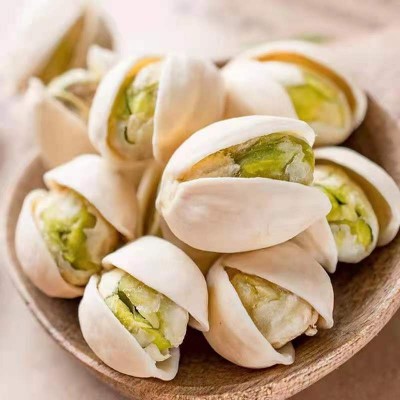 新货开心果大颗粒原色无漂白自然开口开心果坚果干果零食批发 2袋