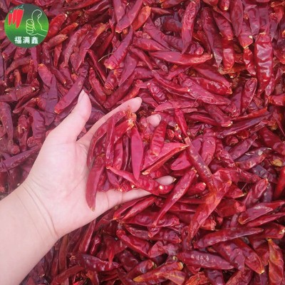 朝天椒厂家批发 4-6cm去把小辣椒 火锅底料调料用朝天椒干辣椒 100千克图4