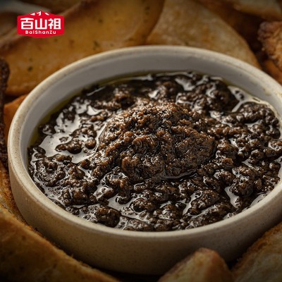 百山祖黑松露酱拌饭拌面酱蘑菇酱牛排酱炒饭酱餐饮装1公斤装 100装图2