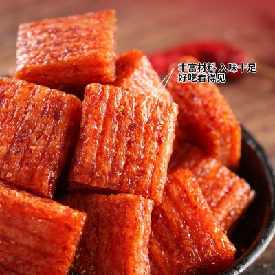 小马哥素大刀肉辣条小零食网红大礼包大刀素肉儿时经典麻辣