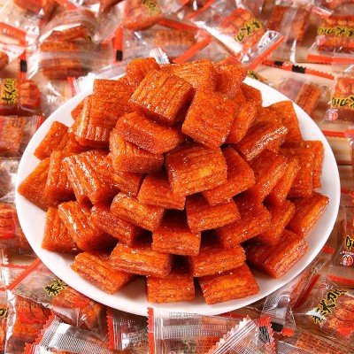 小马哥素大刀肉辣条小零食网红大礼包大刀素肉儿时经典麻辣图5