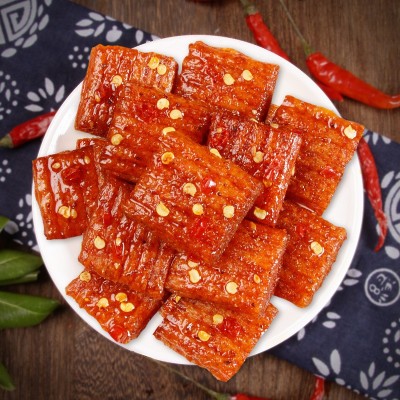 小马哥素大刀肉辣条小零食网红大礼包大刀素肉儿时经典麻辣图3