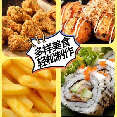 私房猫奶香芝士酱1kg大包装商用韩式炸鸡薯条汉堡寿司披萨连锁店 1袋图4