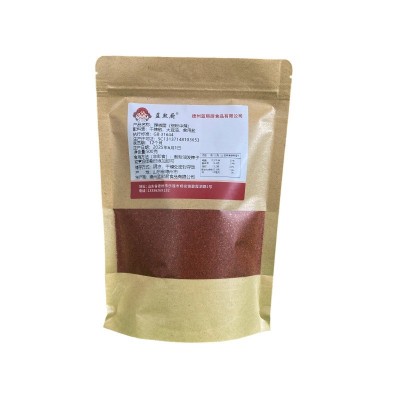 辣椒面中粗细粉微辣中辣特辣烤肉烧烤餐饮调料撒料干碟蘸料辣椒粉 1袋图5