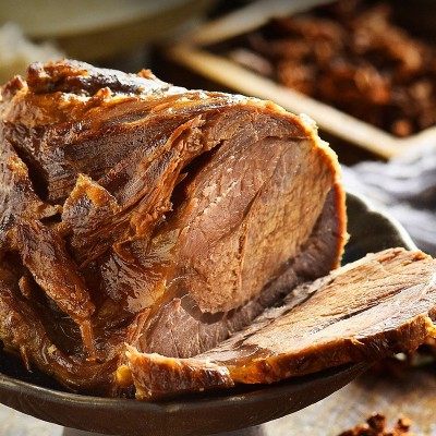 低脂酱牛肉熟食真空即食高蛋白减脂期代餐主食图5