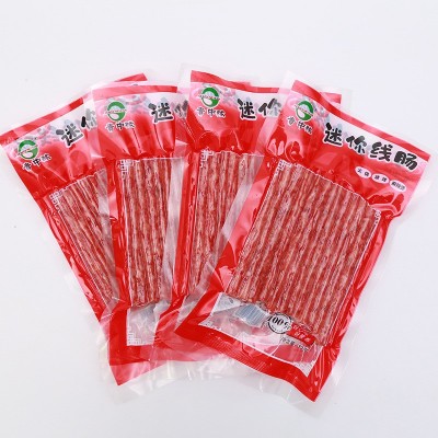 厂家供应 迷你线肠 广味小香肠四川火锅肠烧烤串串迷你小腊肠图3