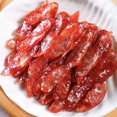 微甜口味广味香肠250g 风干肉肠农家自制甜肉肠瘦均匀厂家批发图2