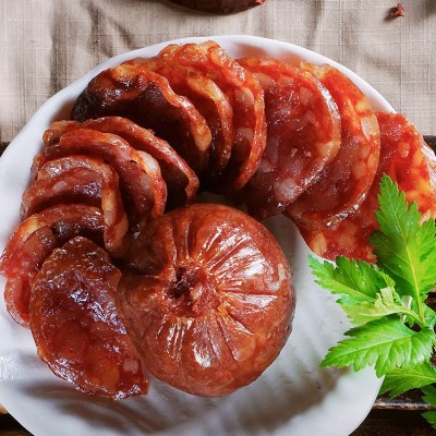 贵中缘牌香肚过年送礼年货节传统熟食下酒菜香肠腊肠图3
