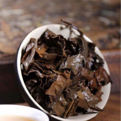 福鼎2015年老白茶 枣香贡眉白茶饼茶叶礼盒装一饼350g 厂家直销 2个图4