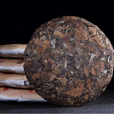 福鼎2015年老白茶 枣香贡眉白茶饼茶叶礼盒装一饼350g 厂家直销 2个图3