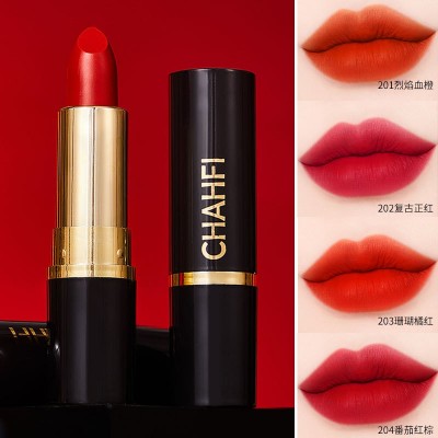 抖音爆款保湿口红哑光雾面滋润唇膏防水不易掉色不易沾杯彩妆学生图5