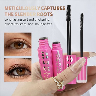跨境睫毛打底膏睫毛膏新款睫毛膏防水不晕染卷翘纤长浓密外贸批发图2