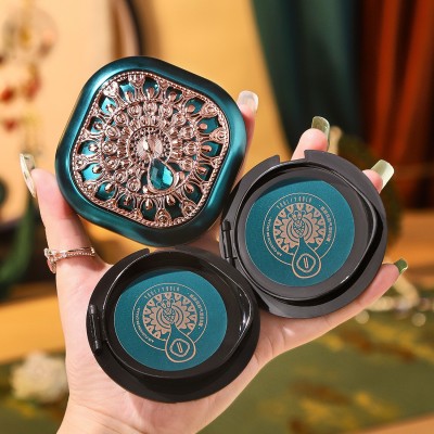 尤莉尤拉气垫bb霜水润细腻遮瑕持妆cc霜控油防水不脱妆定妆粉底液图3