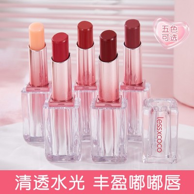 马卡龙系列温变唇膏温感变色润唇膏显白裸色唇釉水光镜面四季口红图2