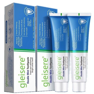 跨境牙膏正品护齿健龈多效口气清新白茶牙膏冰爽亮白健齿口腔异味图5