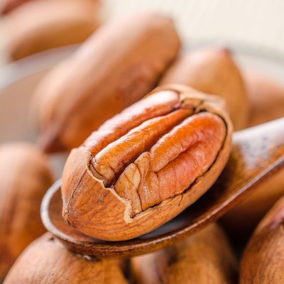 新货奶油味碧根果手剥干果坚果零食休闲食品散装图3