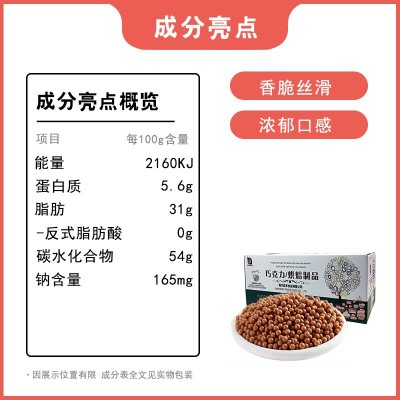 巧克力脆米球生日蛋糕烘焙西甜点冰淇淋点缀装饰食品加工工厂批发图4