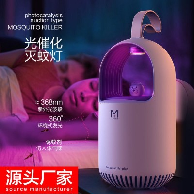 新款usb萌熊灭蚊灯婴儿家用物理灭蚊器驱蚊神器厂家直销加诱蚊剂图5
