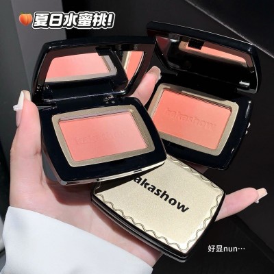 kakashow悦色渐变腮红细闪细腻显色自然韩系氛围感橘色系厂家代发图5