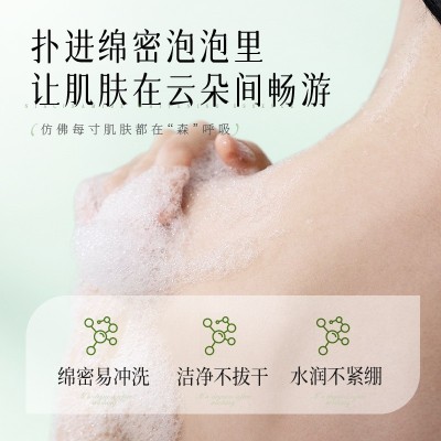 肌悦之源美白嫩肤沐浴露深层清洁补水沐浴露持久留香美白沐浴露图3