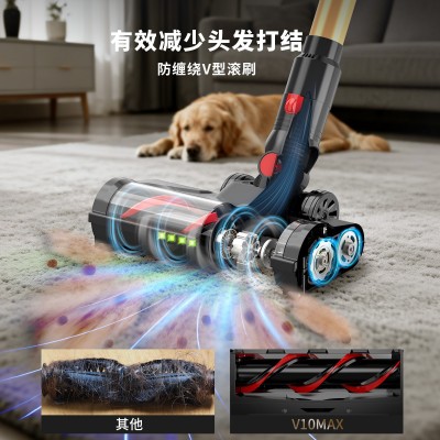 跨境热销无线吸尘器40Kpa大吸力650W大功率便携吸尘除螨一体家用图4