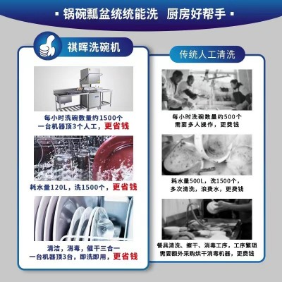 台下式洗碗机商用全自动饭店小型大型酒吧洗杯机餐厅用酒店消毒图4