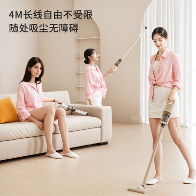 包邮吸尘器家用小型大吸力强力除螨手持吸拖一体机无线可充电跨境图4